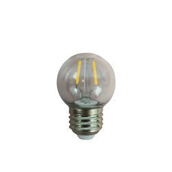 LED Light Bulb S14 Faceted, green, base size E27
