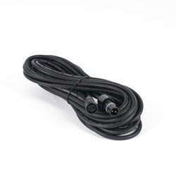 8m extension cord, IP67 waterproof, black