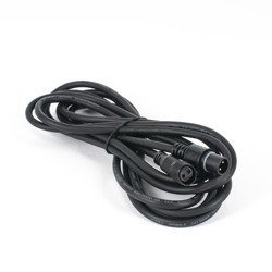 4m extension cord, IP67 waterproof, black